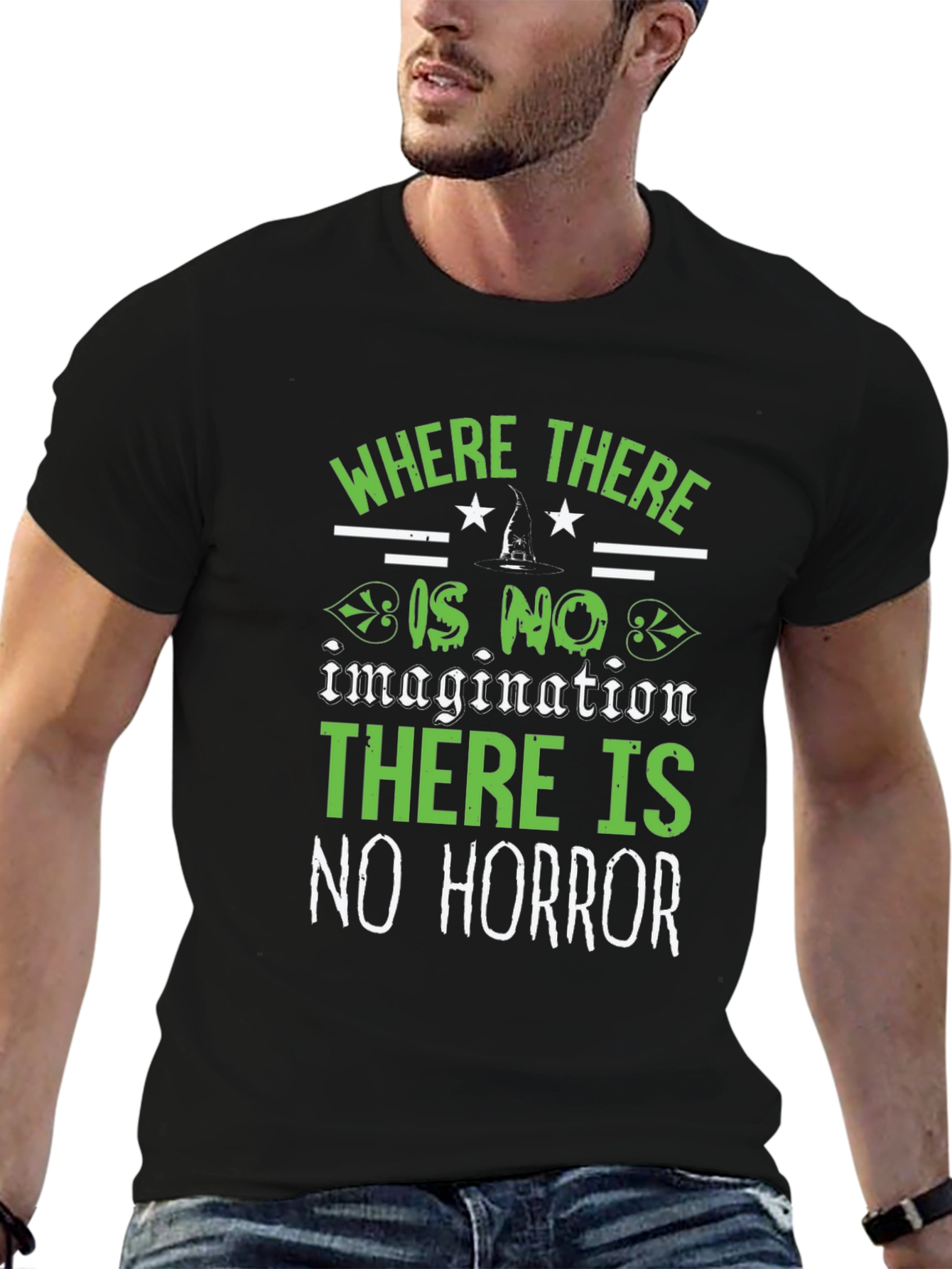 Halloween Horror Quote Graphic Tee