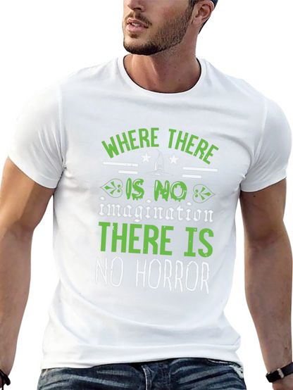 Halloween Horror Quote Graphic Tee