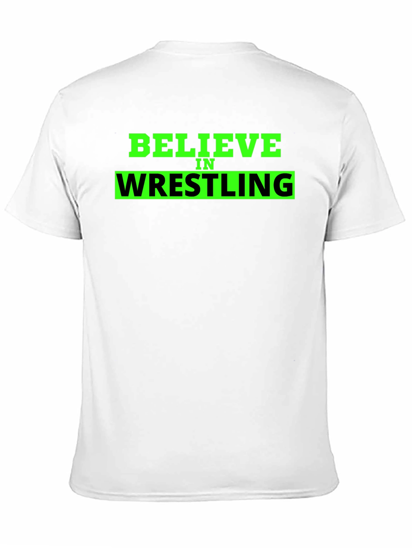 Believe in Wrestling Black T-Shirt