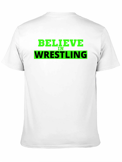 Believe in Wrestling Black T-Shirt