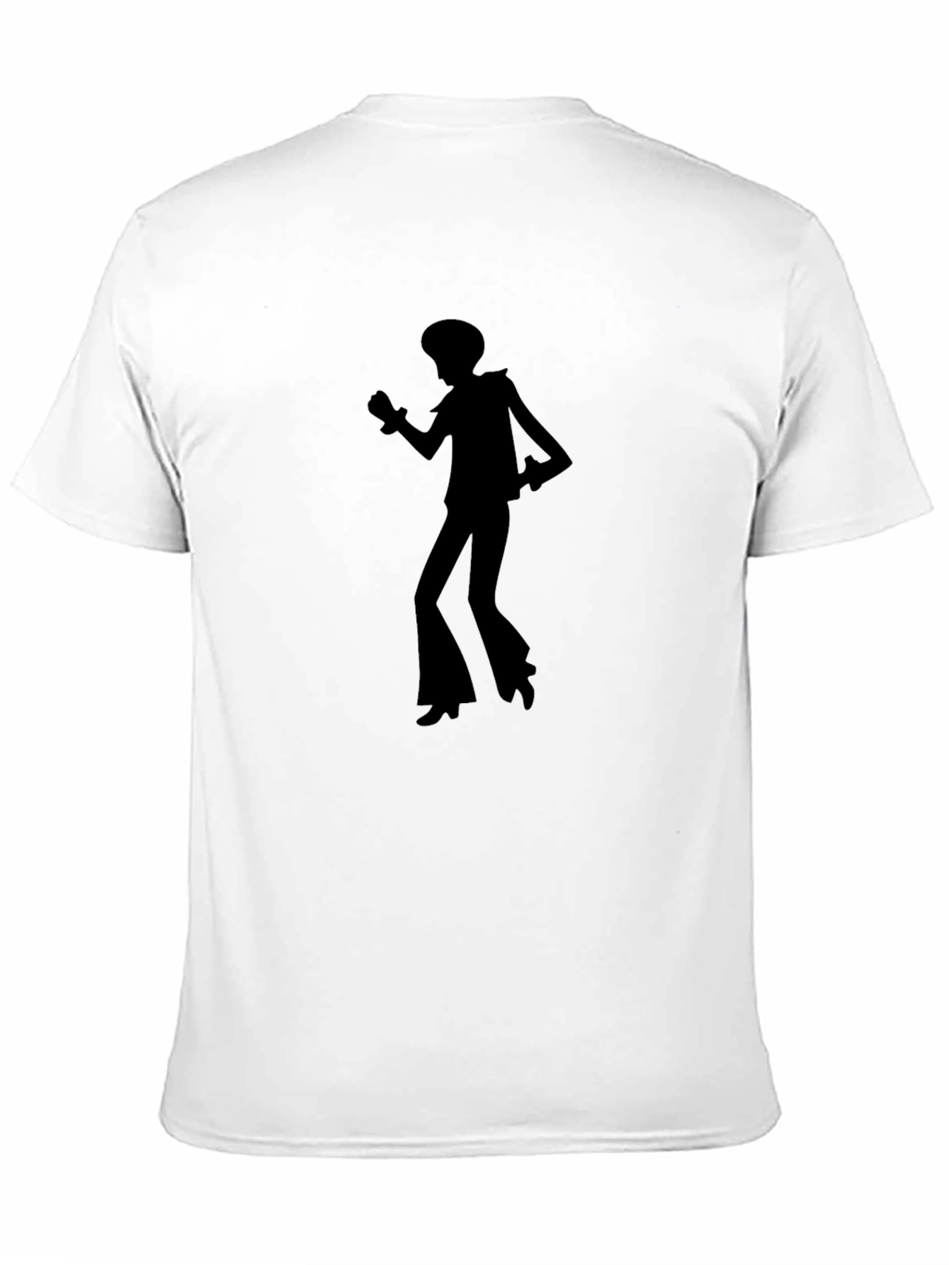 Retro Disco Dancer Black T-Shirt
