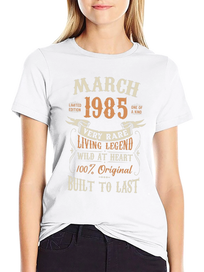 March 1985 Legend T-Shirt