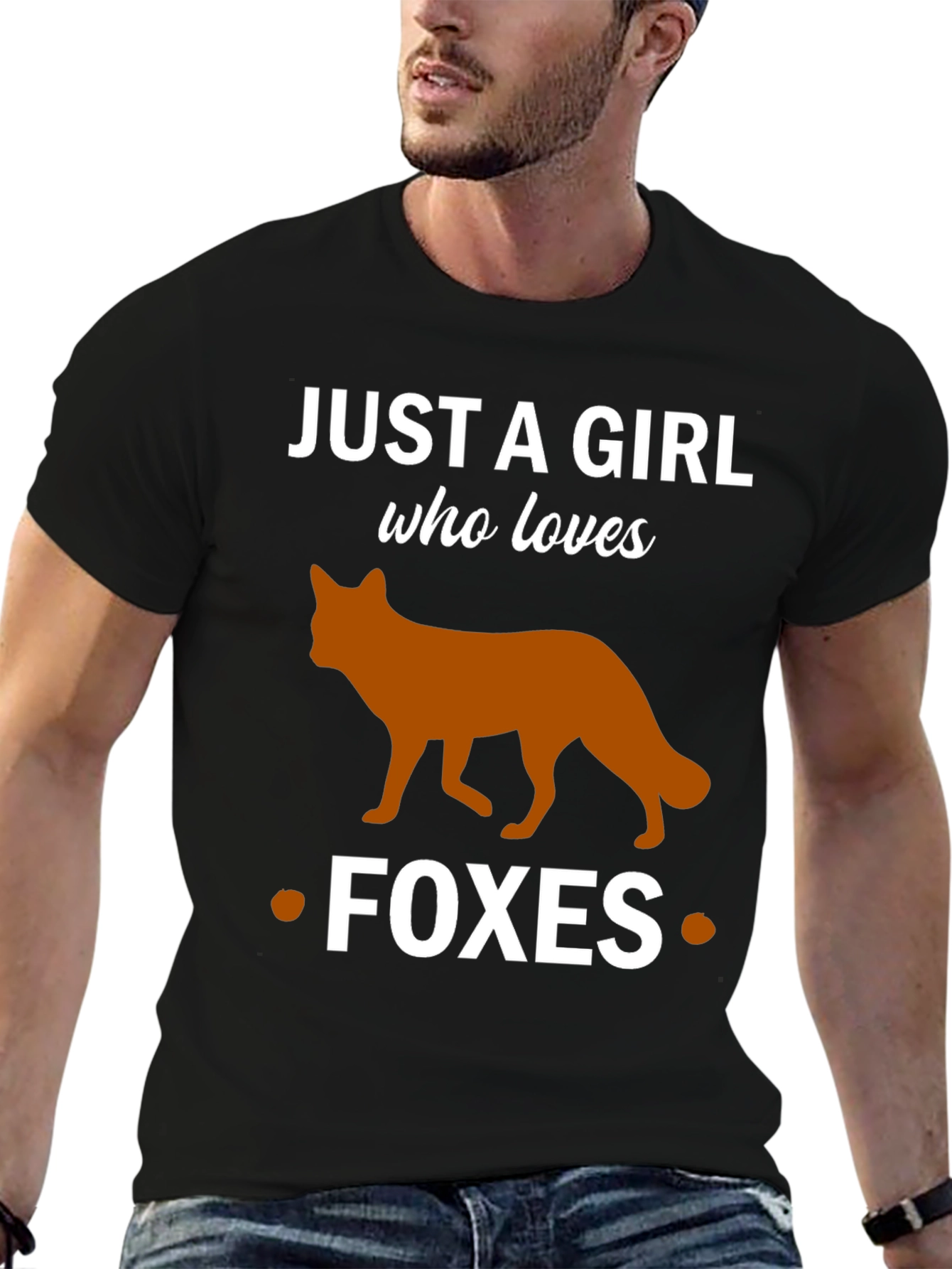 Just a Girl Who Loves Foxes T-Shirt