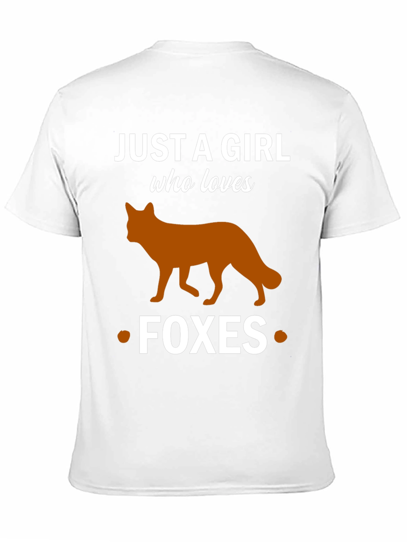 Just a Girl Who Loves Foxes T-Shirt