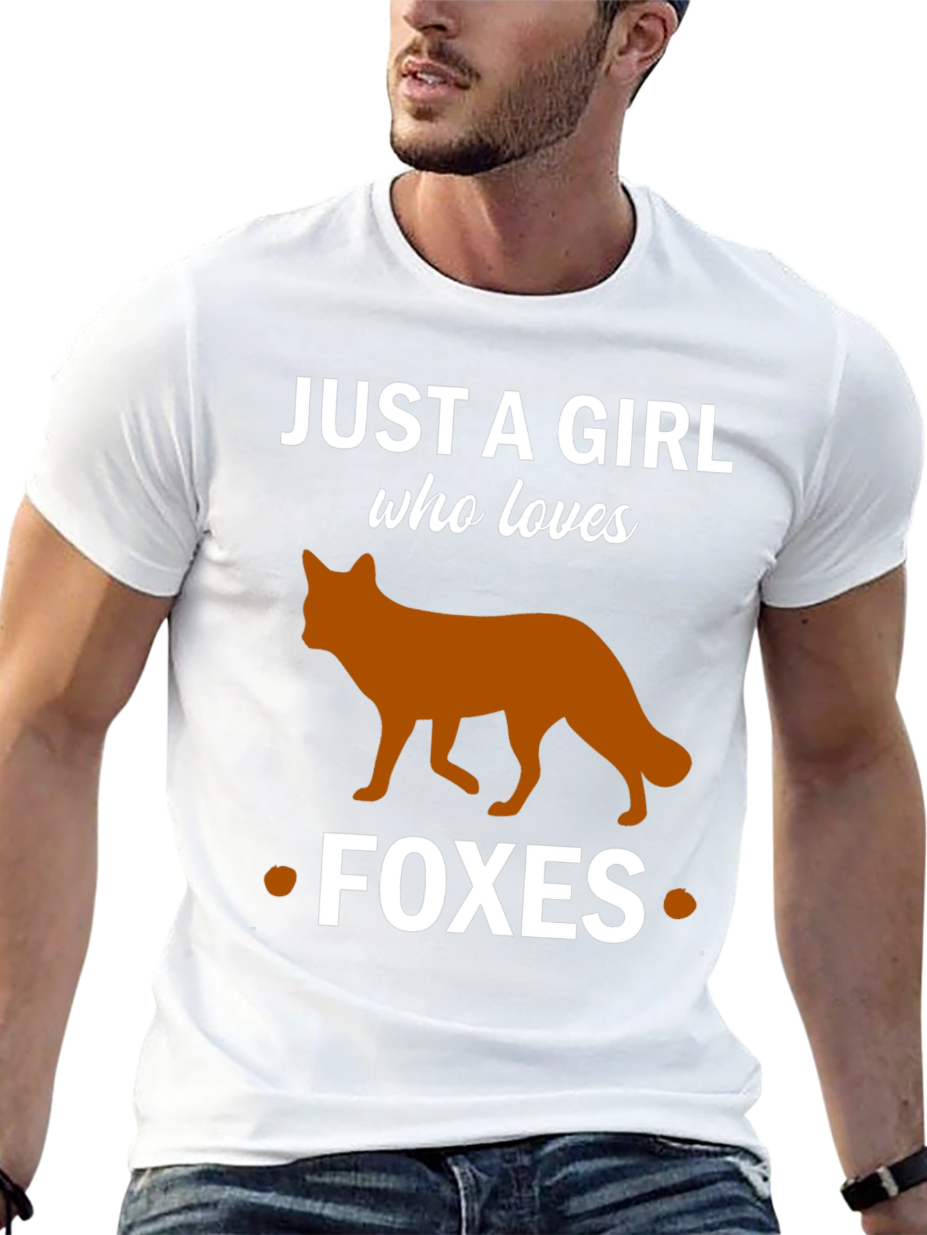 Just a Girl Who Loves Foxes T-Shirt