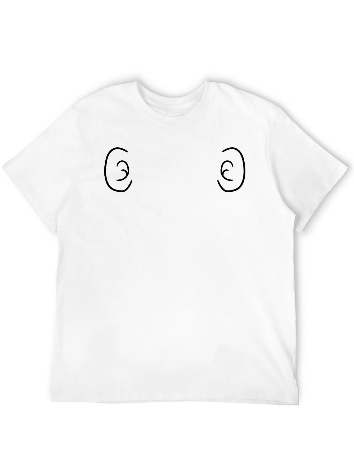 Funny Eye Chart Black T-Shirt