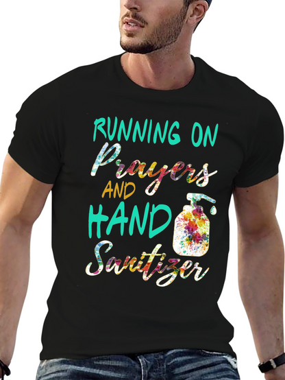 Running on Prayers & Hand Sanitizer T-Shirt