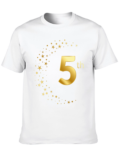 5th Birthday Starry Tee