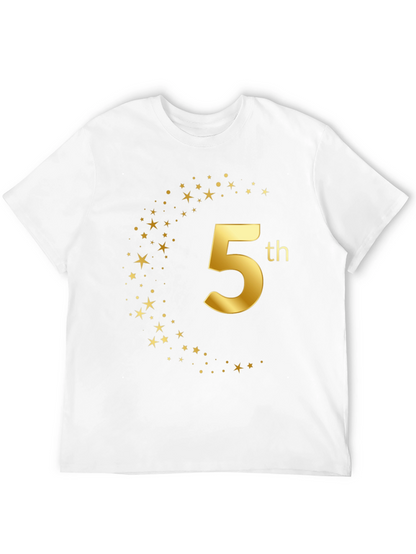 5th Birthday Starry Tee