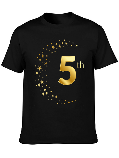 5th Birthday Starry Tee