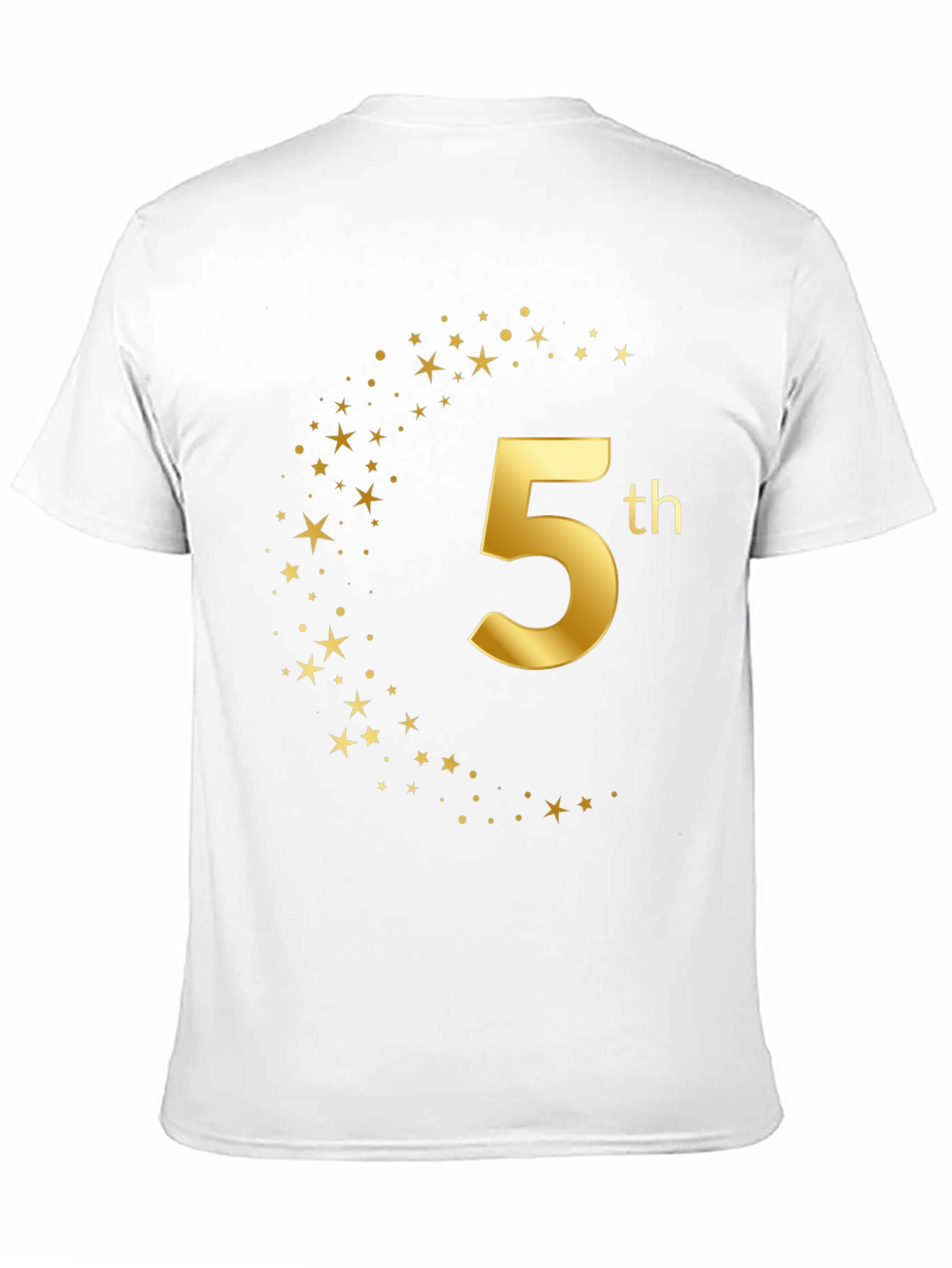 5th Birthday Starry Tee