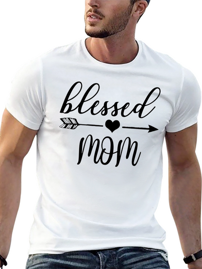 Blessed Mom Graphic T-Shirt - Stylish & Comfy