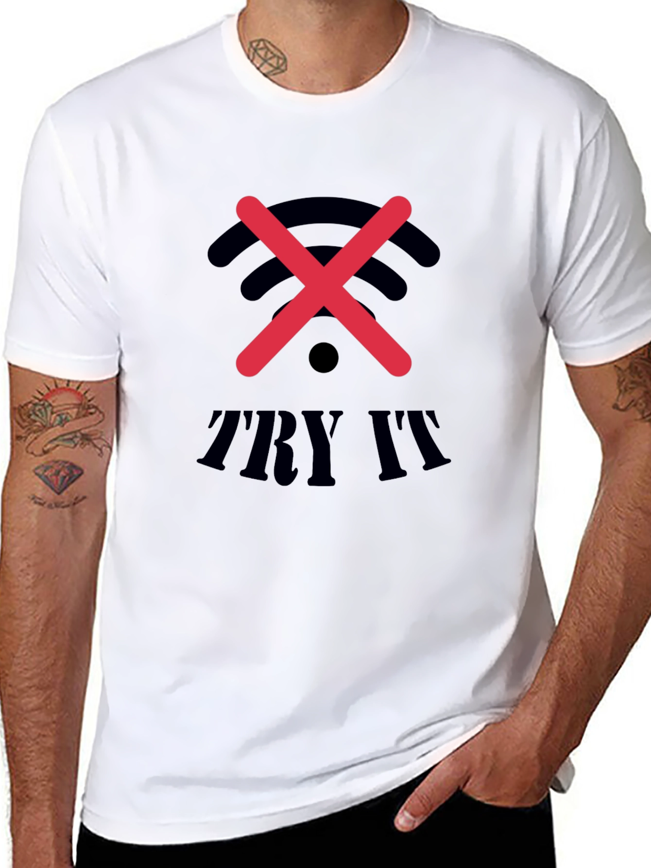 Anti-Wifi T-Shirt - Disconnect and Try It!