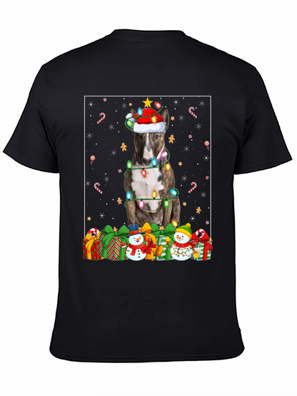 Festive Dog Christmas T-Shirt