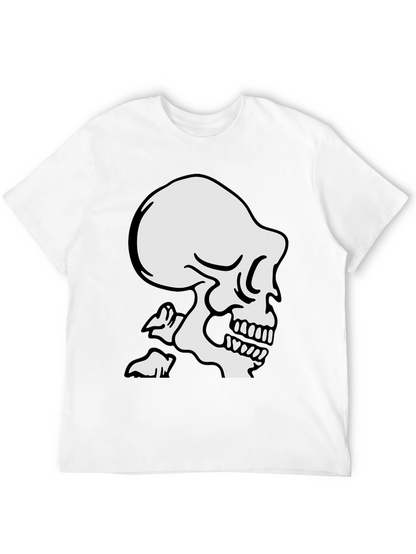 Black Skull Graphic T-Shirt