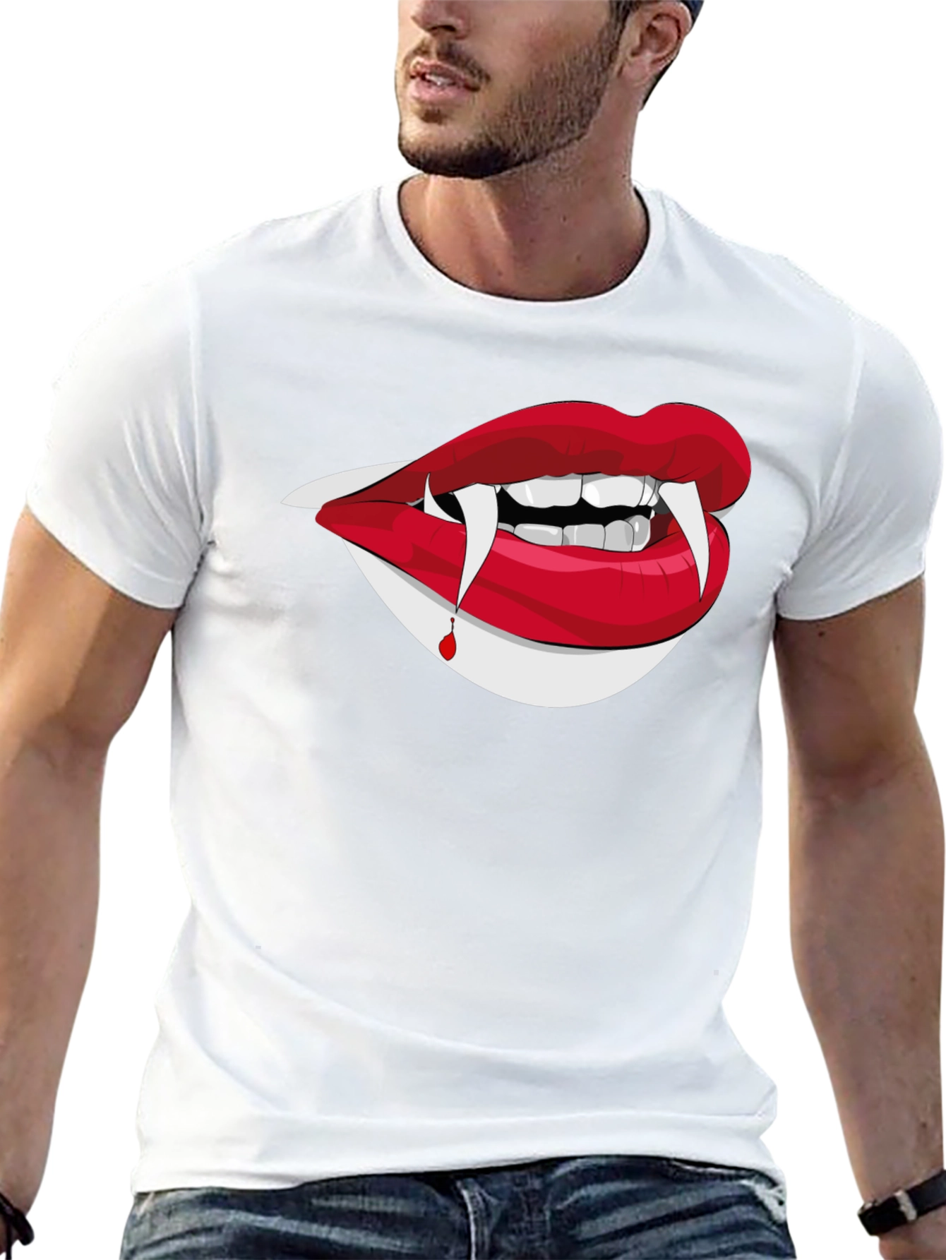 Vampire Bite T-Shirt - Halloween Ready