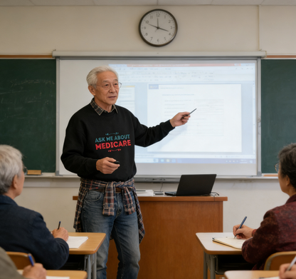 Medicare Outreach Graphic Sweatshirt