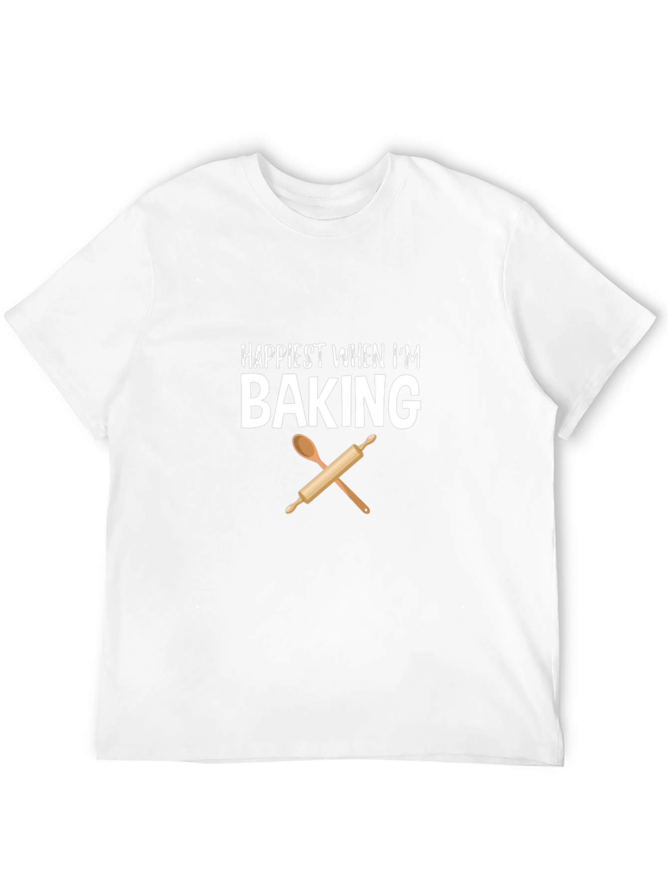 Happiest When Im Baking T-Shirt