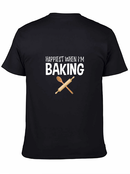 Happiest When Im Baking T-Shirt