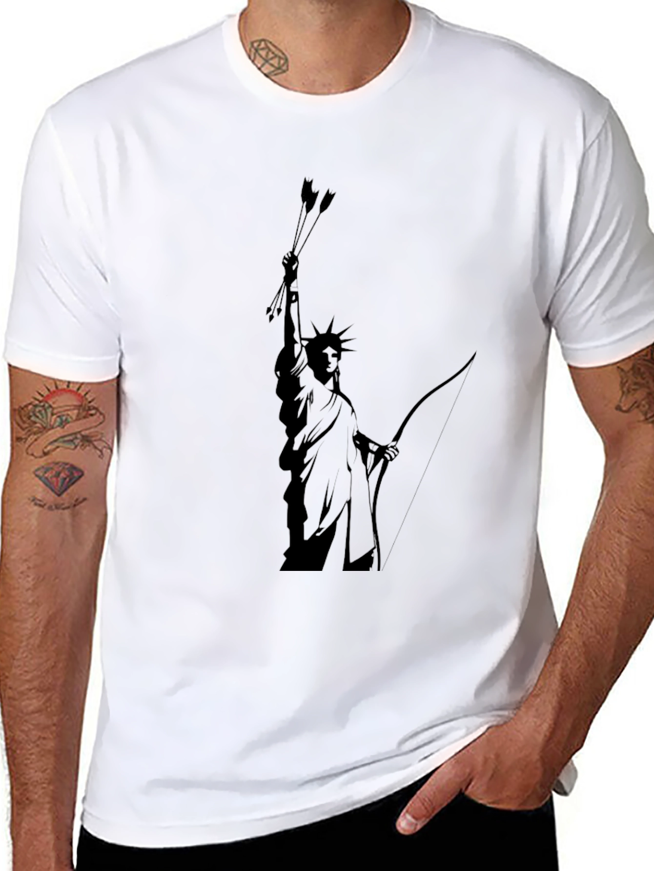 Statue of Liberty Archer T-Shirt