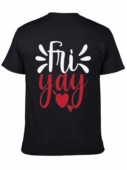 Fri-Yay Black Graphic Tee