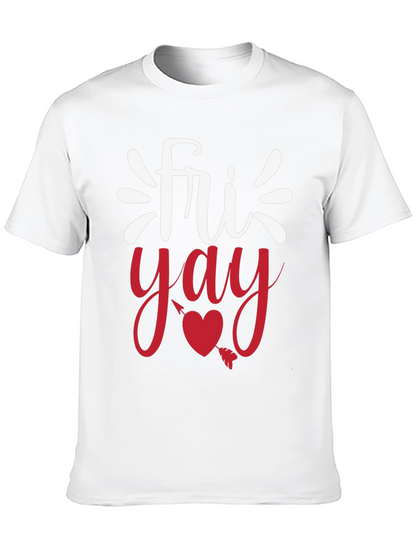 Fri-Yay Black Graphic Tee