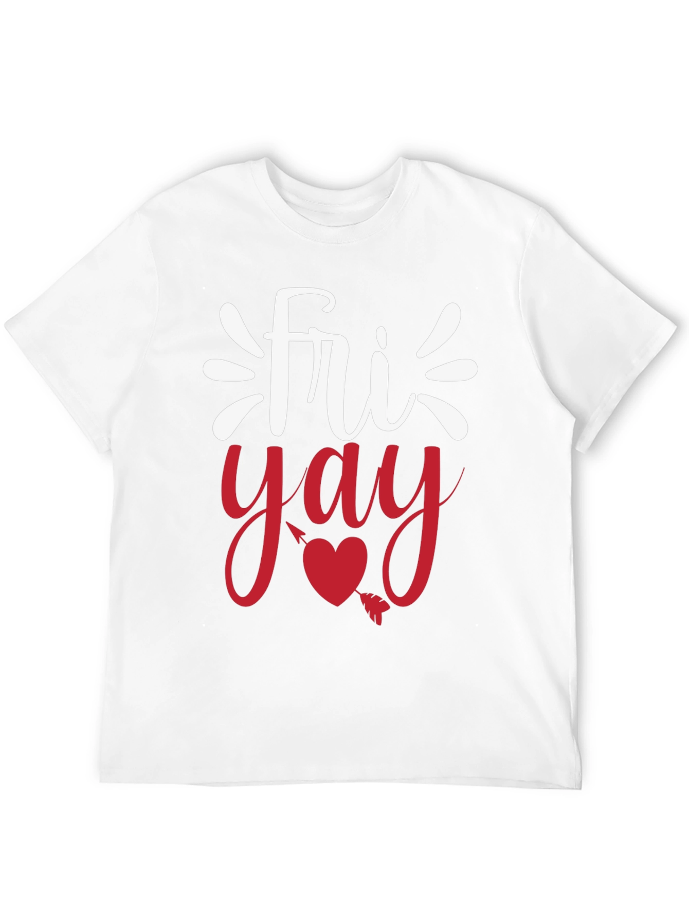 Fri-Yay Black Graphic Tee