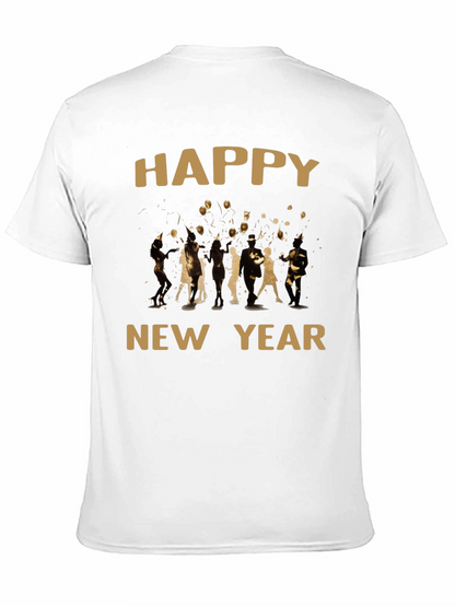 Happy New Year Graphic T-Shirt