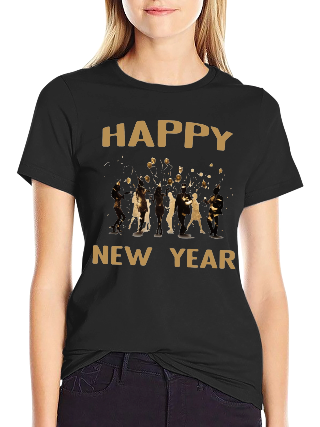 Happy New Year Graphic T-Shirt