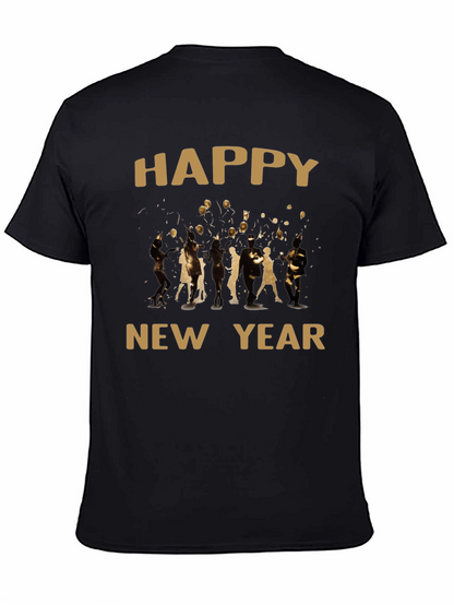 Happy New Year Graphic T-Shirt