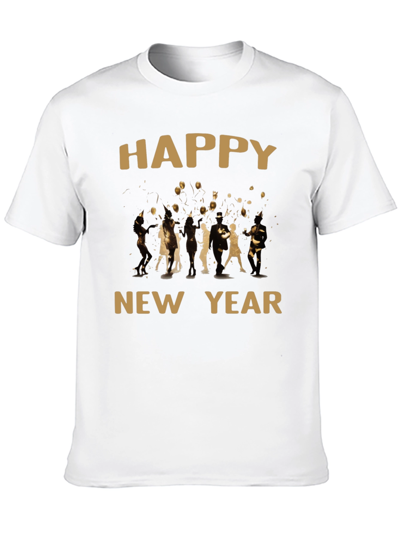 Happy New Year Graphic T-Shirt