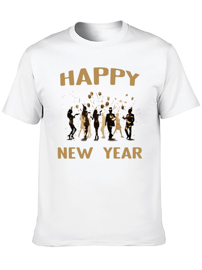 Happy New Year Graphic T-Shirt
