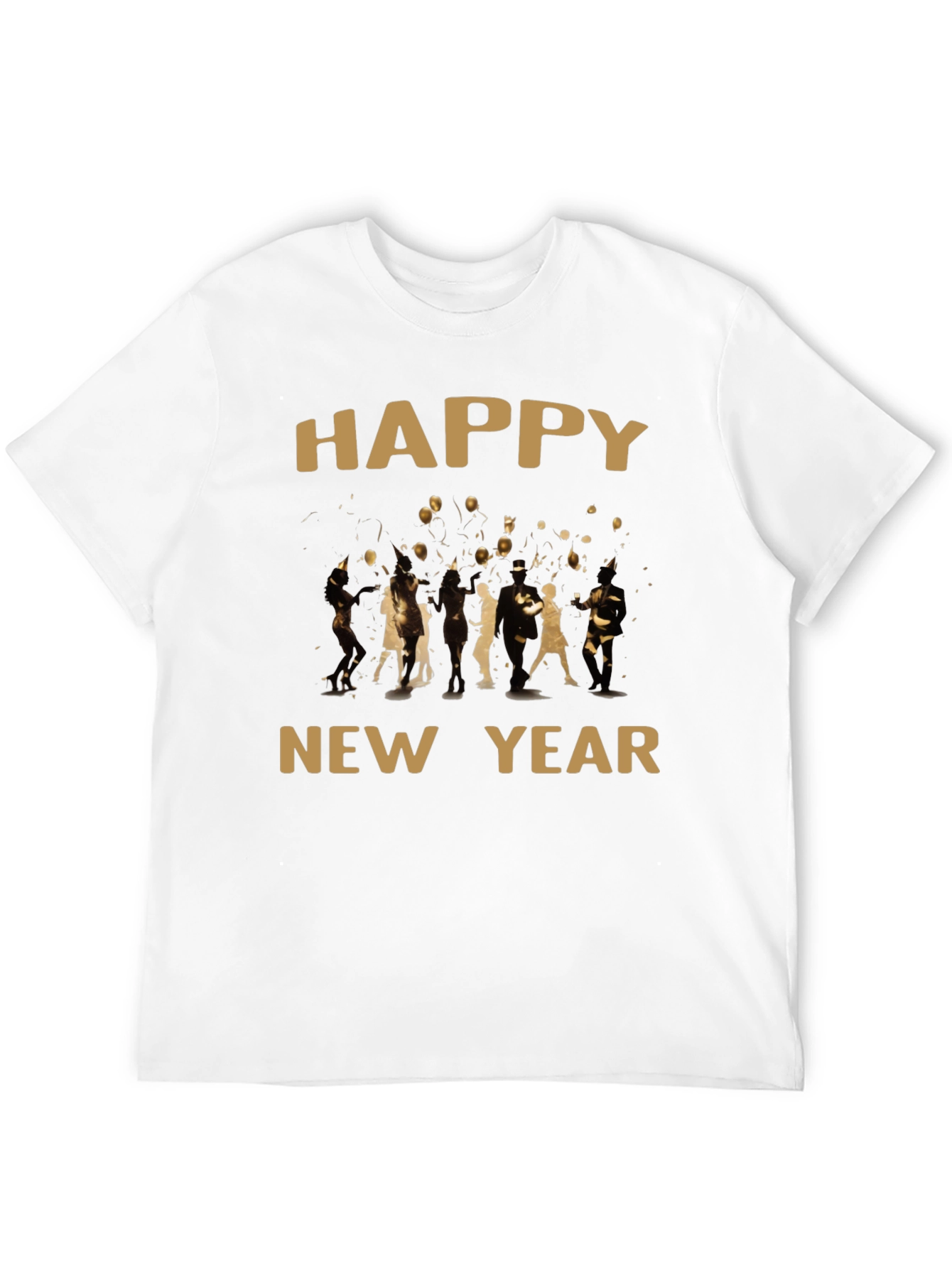 Happy New Year Graphic T-Shirt