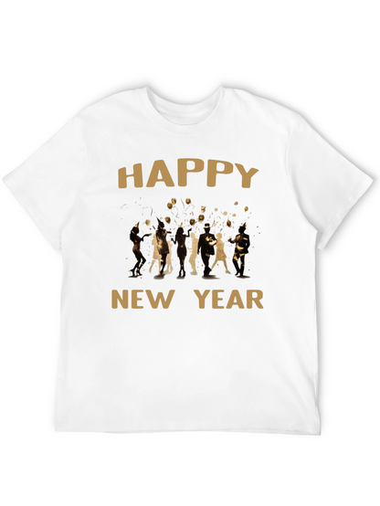 Happy New Year Graphic T-Shirt