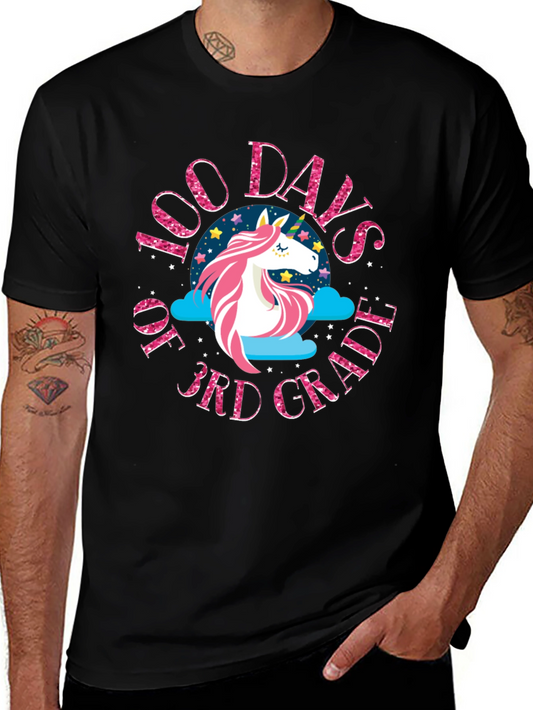 100 Days of 3rd Grade Unicorn T-Shirt
