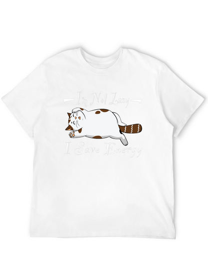 Lazy Cat T-Shirt - Funny Cat Lover Tee