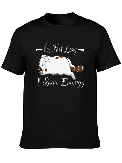 Lazy Cat T-Shirt - Funny Cat Lover Tee