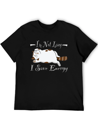 Lazy Cat T-Shirt - Funny Cat Lover Tee