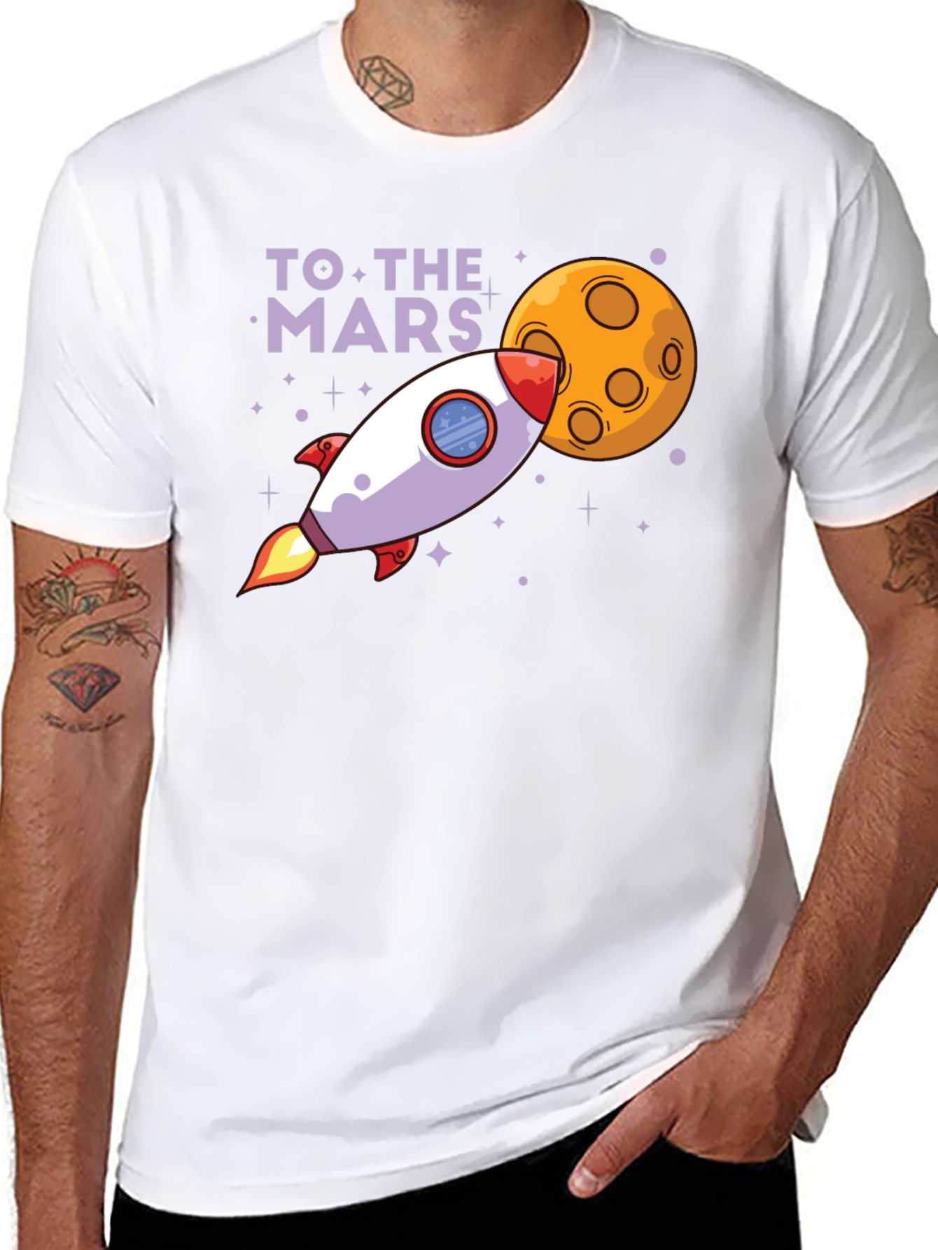 To The Mars Graphic T-Shirt