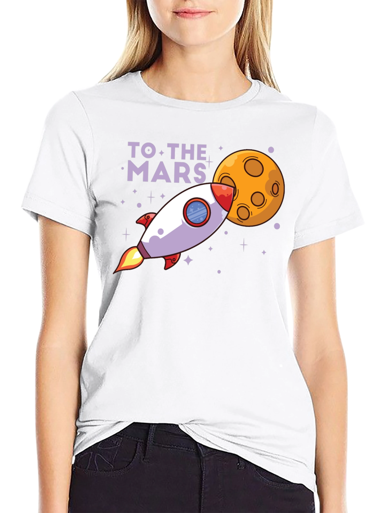 To The Mars Graphic T-Shirt