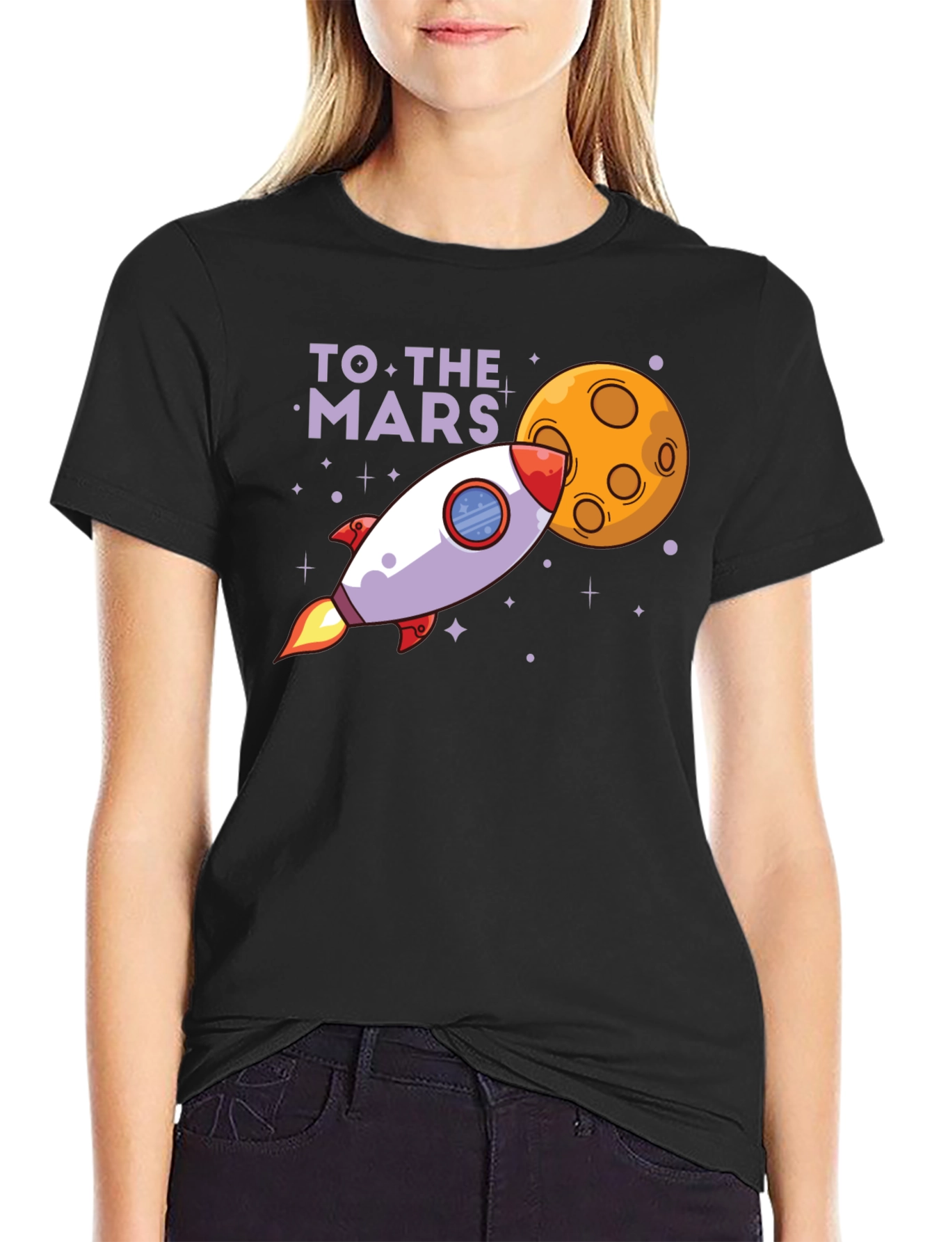 To The Mars Graphic T-Shirt