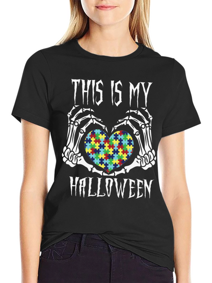 Autism Awareness Halloween T-Shirt