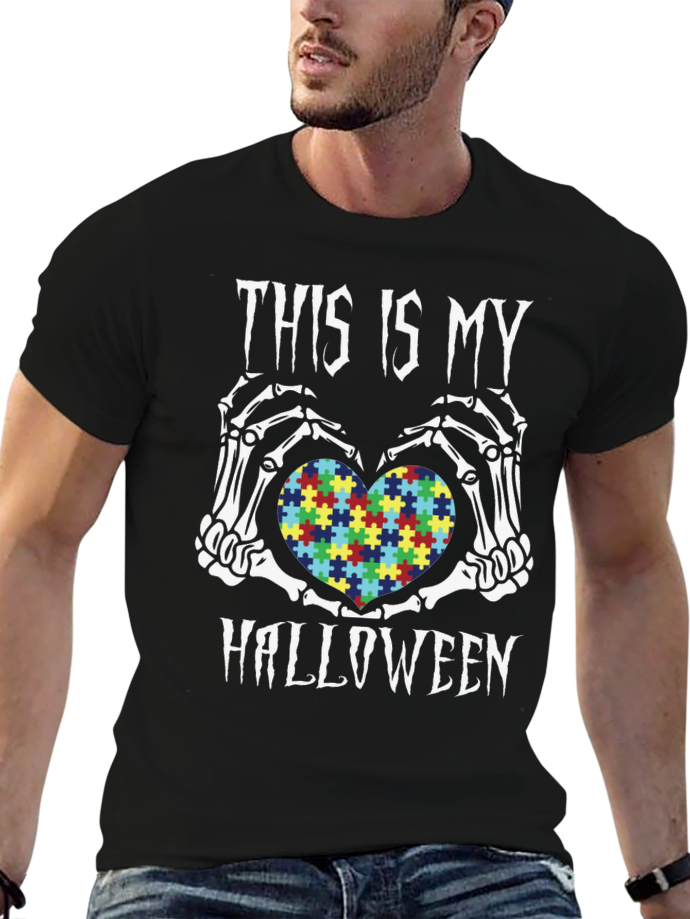 Autism Awareness Halloween T-Shirt