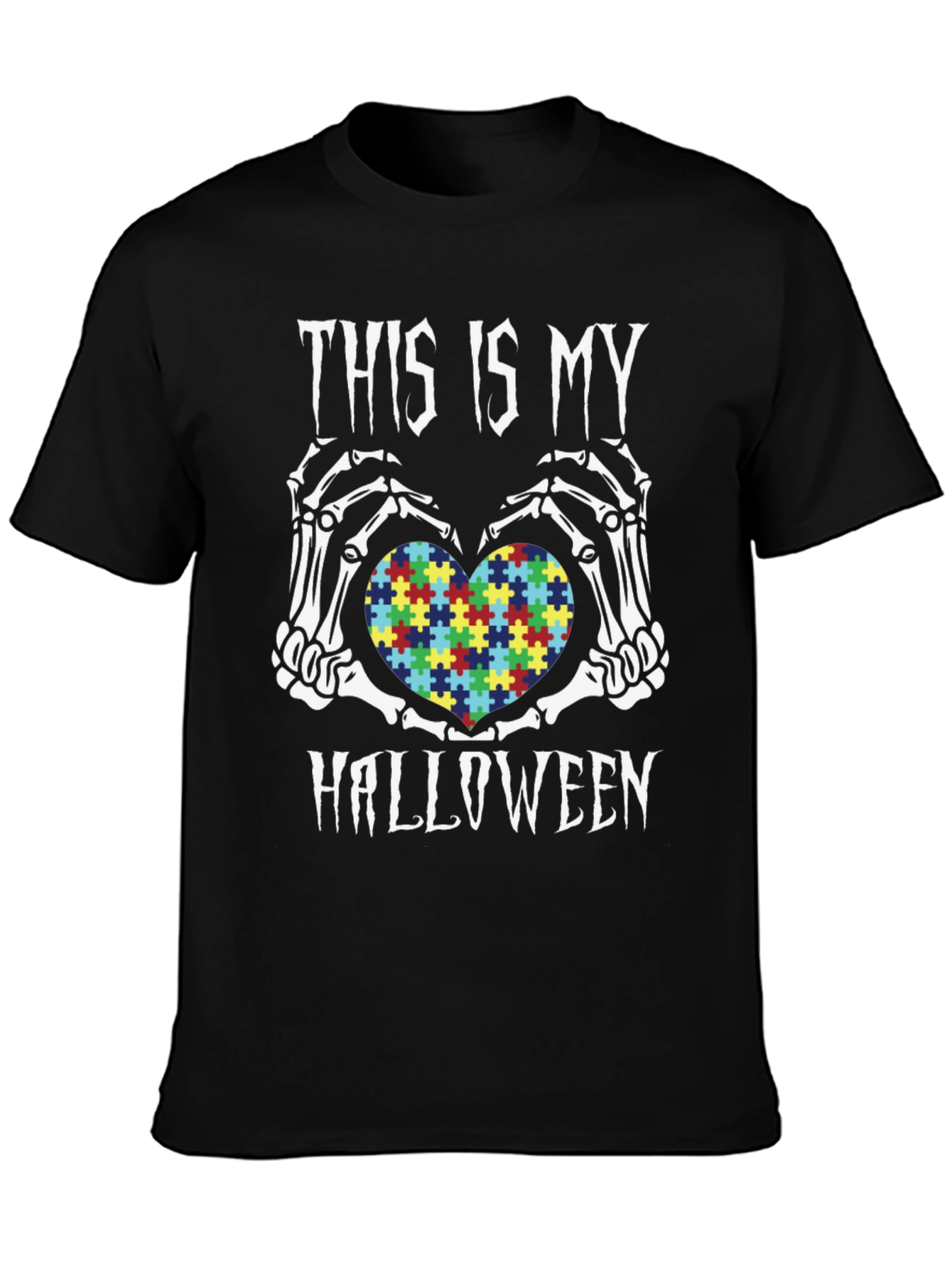Autism Awareness Halloween T-Shirt