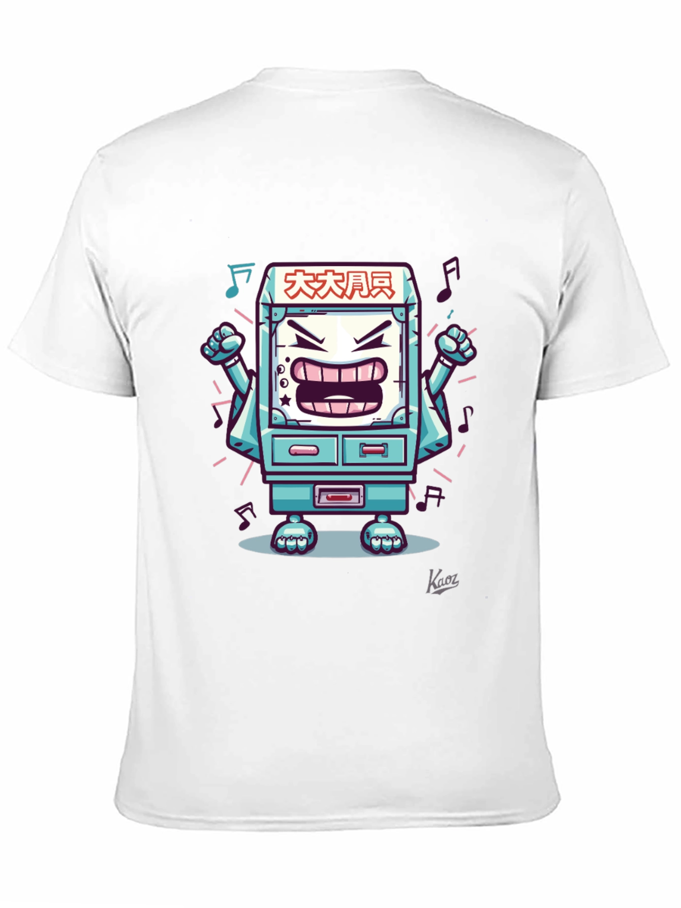 Graphic Tee - Angry Arcade Character