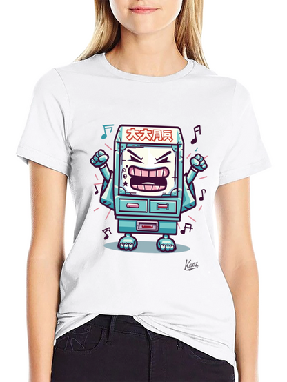 Graphic Tee - Angry Arcade Character