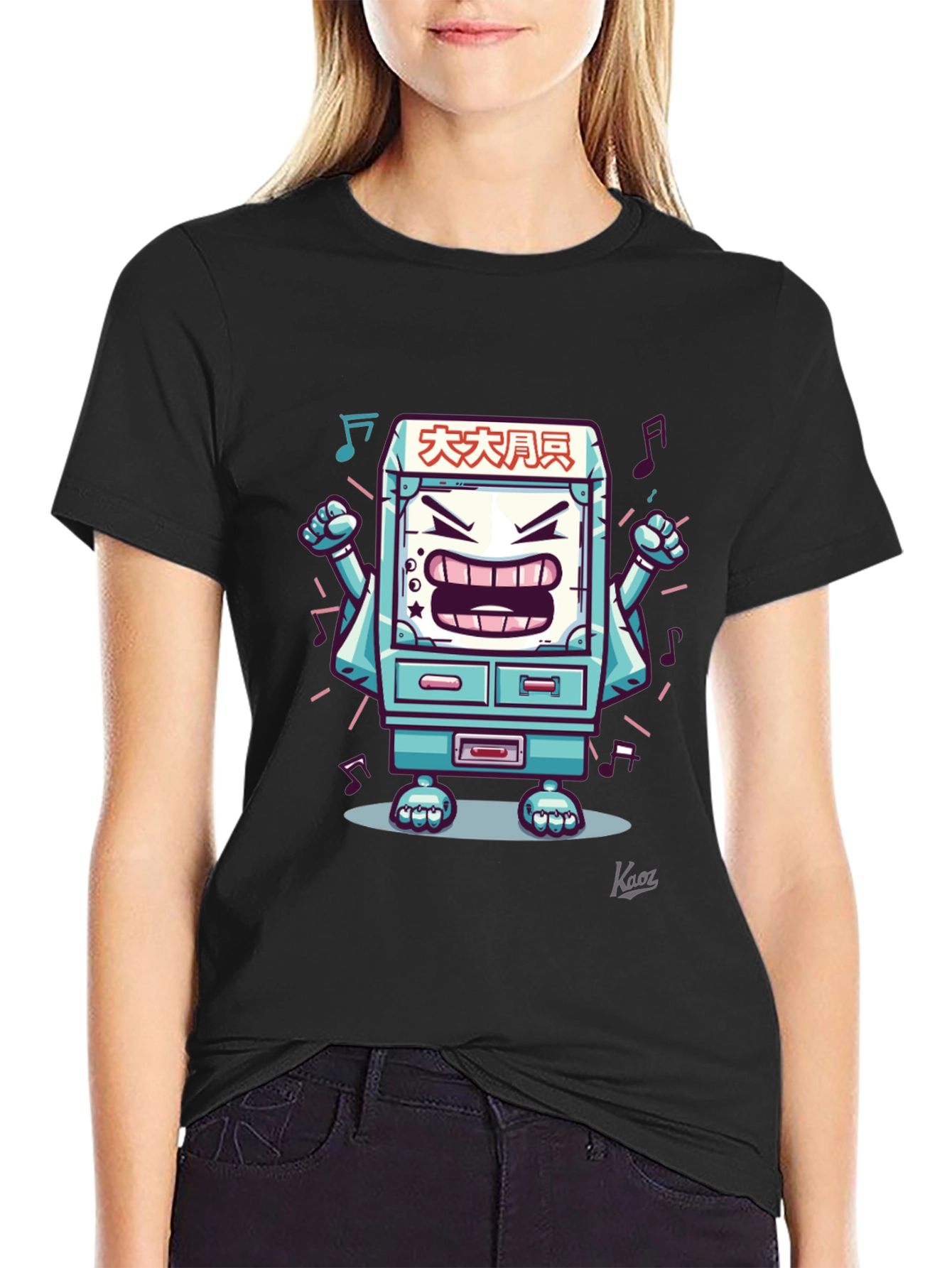 Graphic Tee - Angry Arcade Character