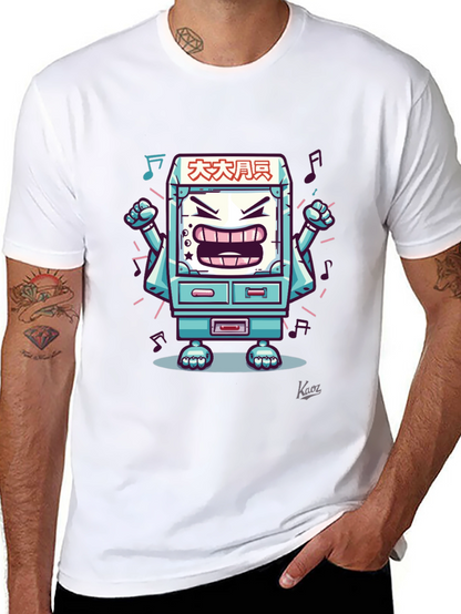 Graphic Tee - Angry Arcade Character