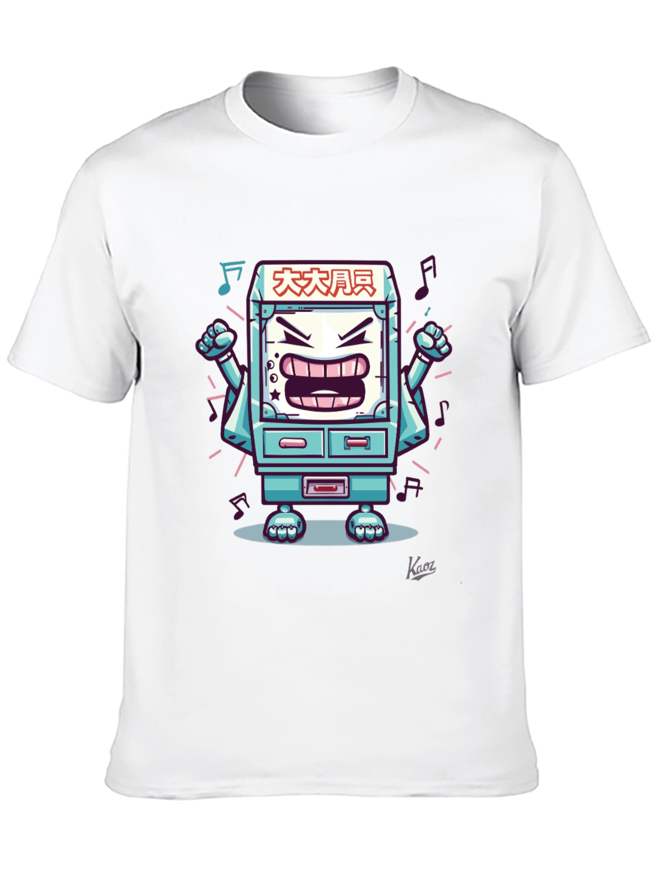 Graphic Tee - Angry Arcade Character