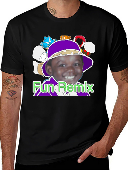 Fun Remix Graphic T-Shirt